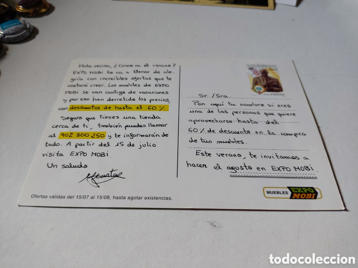 Postales: Postal muebles EXPO MOBI - Foto 2
