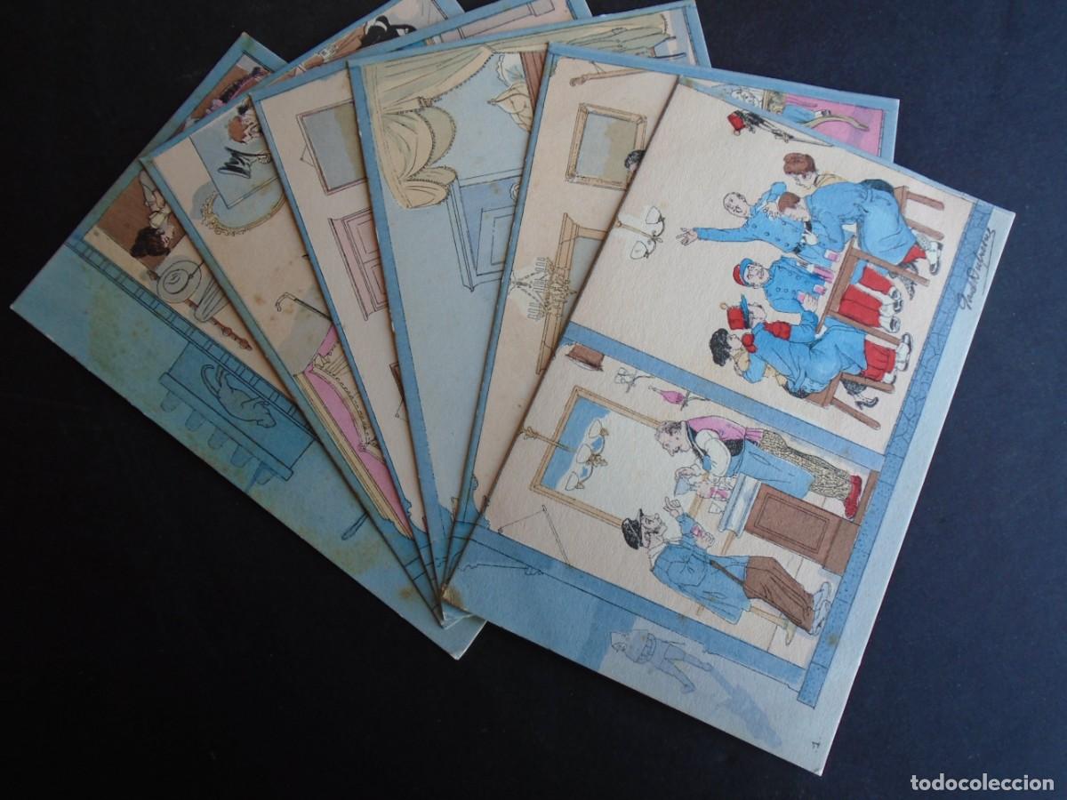 Postales: (PS-77302)LOTE DE 6 POSTALES ILUSTRADAS - Foto 1