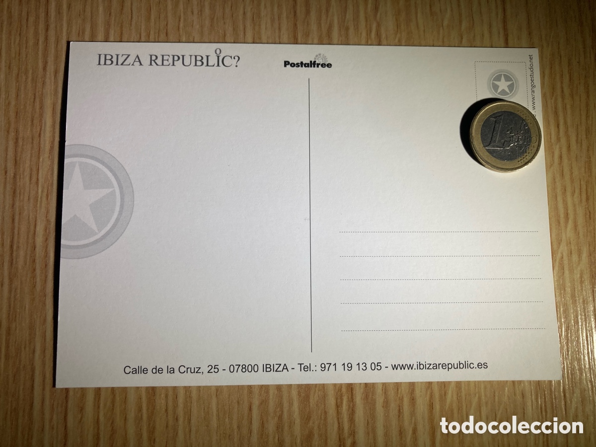 Postales: Postal IBIZA REPUBLIC. Sin circular - Foto 2