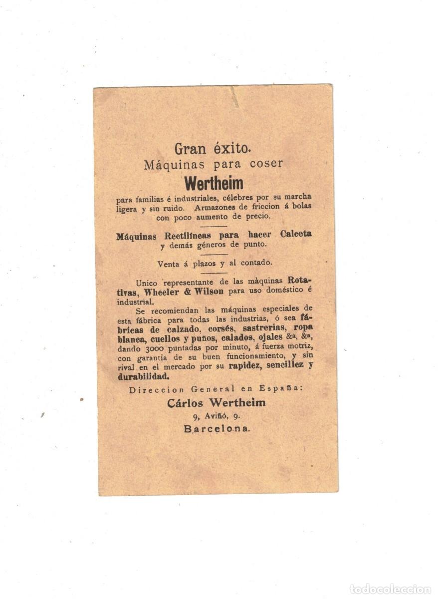 Postales: WERTHEIM. MAQUINAS DE COSERR - Foto 2