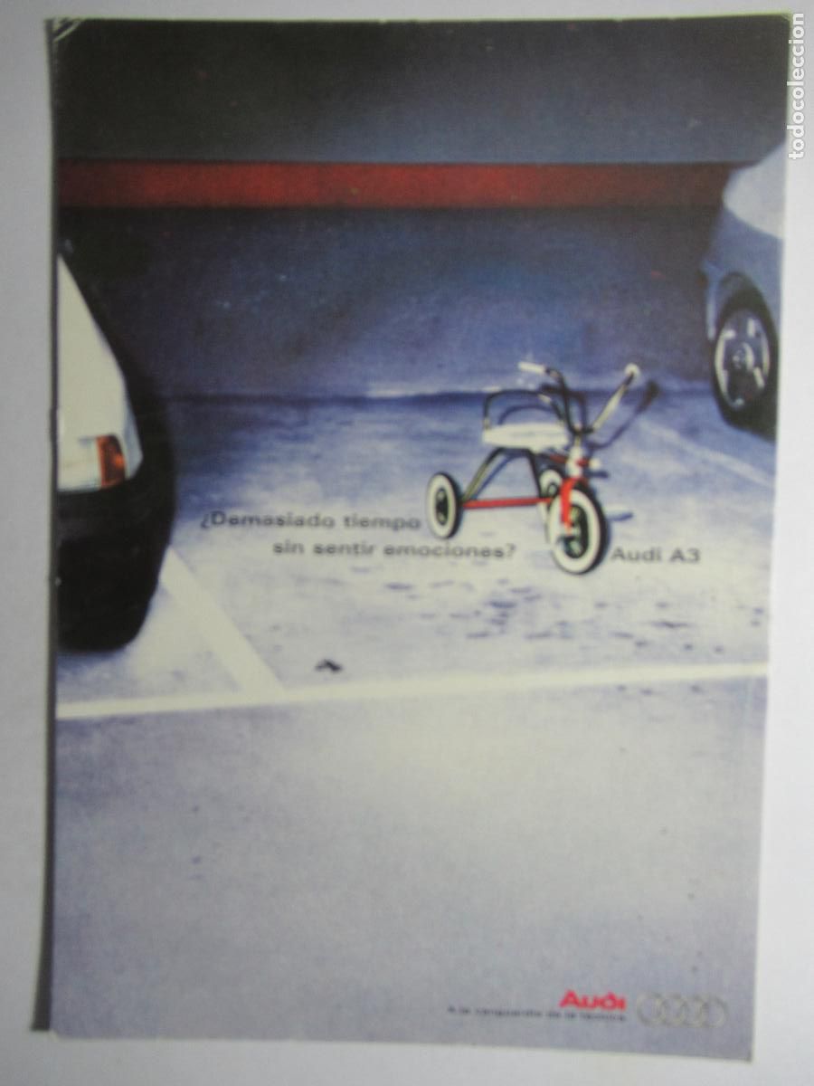 Postales: Postal publicitaria Audi A3 - Foto 1