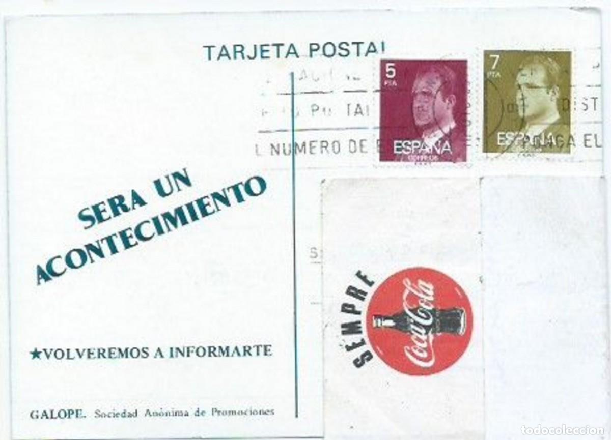 Postales: LLEGA EL HALLEY A BARCELONA......PROMOCION - Foto 2