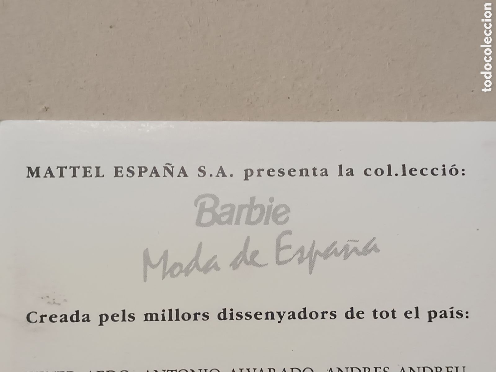 Postales: BARBIE Moda de Espa&ntilde;a 1994 - Foto 8