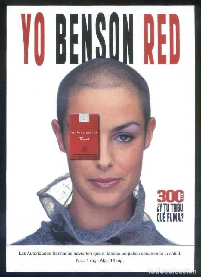 Postales: Tabaco. *Benson - Yo Benson Red. Yo Cyber* Nueva. - Foto 1