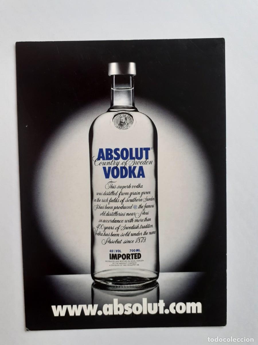 Postales: POSTAL - PUBLICIDAD - ABSOLUT VODKA - Foto 1