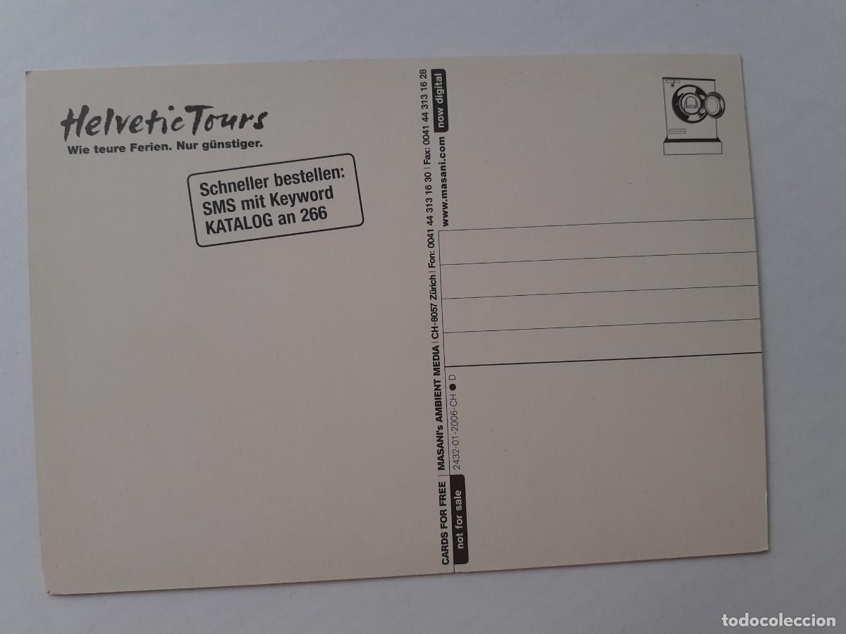 Postales: POSTAL - PUBLICIDAD - TOURS HELVETICOS - Foto 2