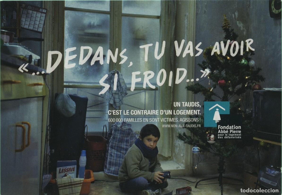 Postales: Fundaci&oacute;n Abb&eacute; Pierre. Par&iacute;s. Francia. Sin circular - Foto 1