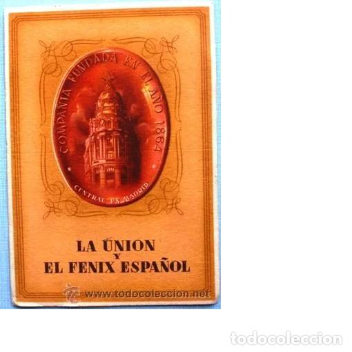 Postales: Postal La Uni&oacute;n y El F&eacute;nix Espa&ntilde;ol. - Foto 1