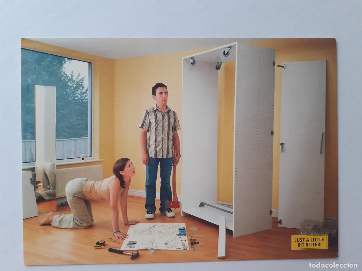 Postales: POSTAL PUBLICITARIAS - SOLO UN POCO AMARGO - SCHWEPPES - Foto 1