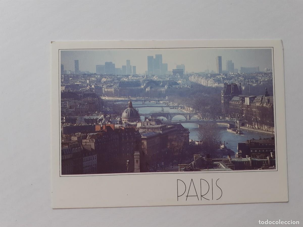 Postales: POSTAL - PUBLICIDAD - PARIS LA SEINE - Foto 1
