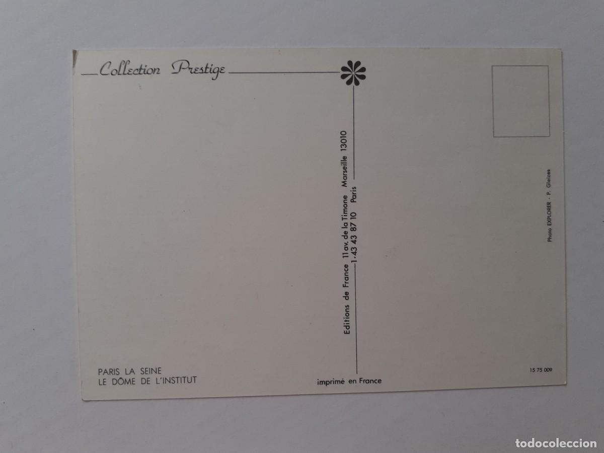 Postales: POSTAL - PUBLICIDAD - PARIS LA SEINE - Foto 2