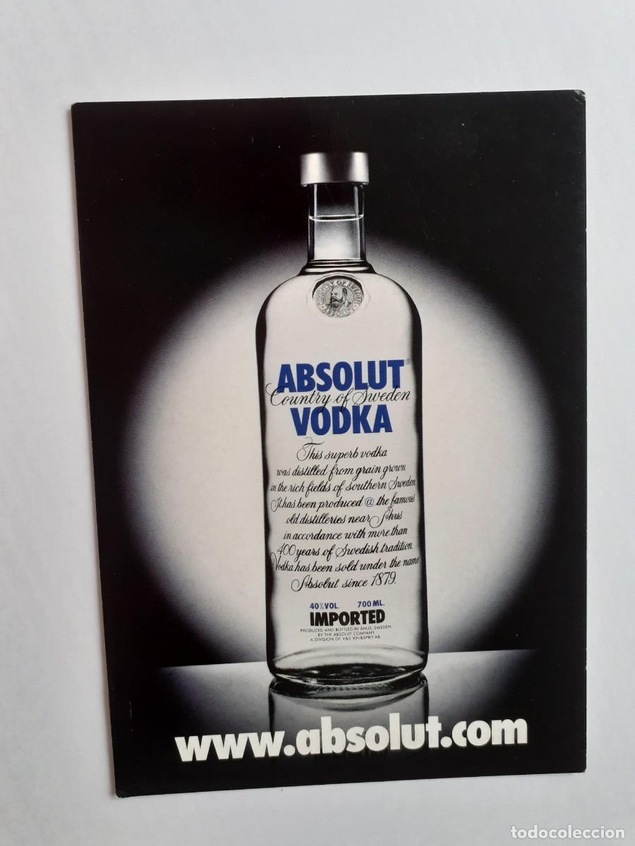 Postales: POSTAL PUBLICIDAD - ABSOLUT VODKA - Foto 1