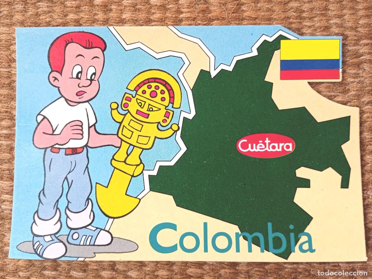 Postales: CU&Eacute;TARA - QUINTO CENTENARIO TVE 1990 - COLOMBIA - Foto 1