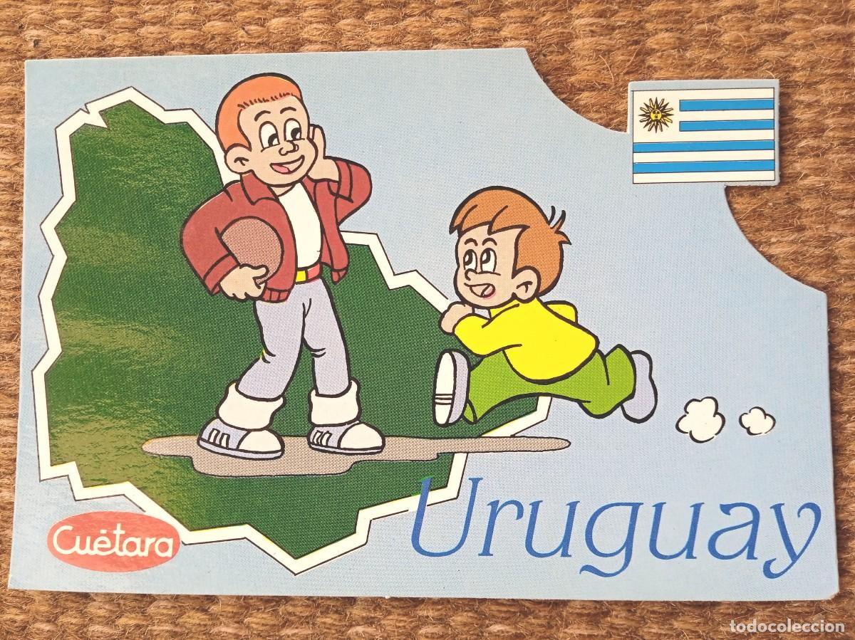 Postales: CU&Eacute;TARA - QUINTO CENTENARIO TVE 1990 - URUGUAY - Foto 1