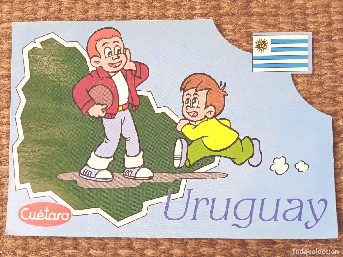 Postales: CU&Eacute;TARA - QUINTO CENTENARIO TVE 1990 - URUGUAY - Foto 1