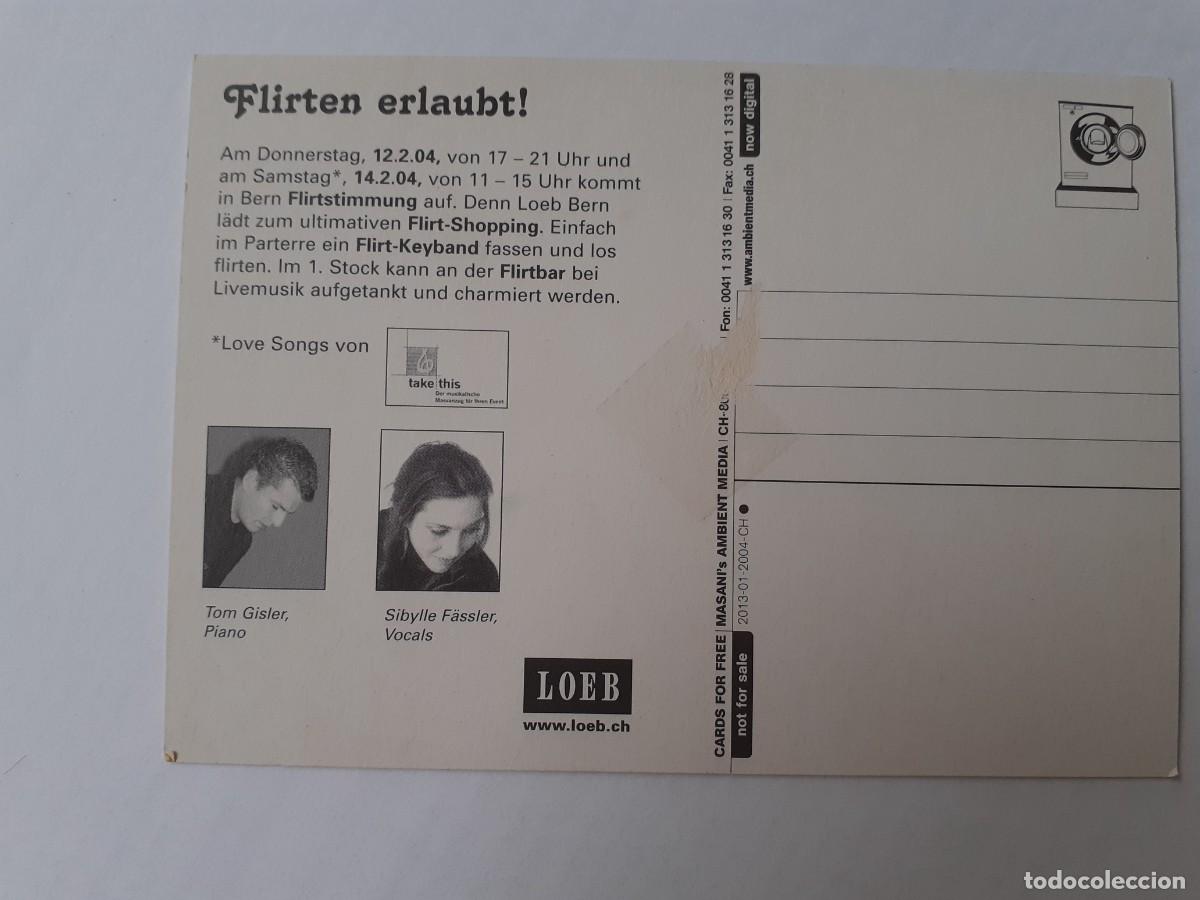 Postales: POSTAL PUBLICITARIAS - COMPRAS PARA LIGUEAR CORAZ&Oacute;N - Foto 2