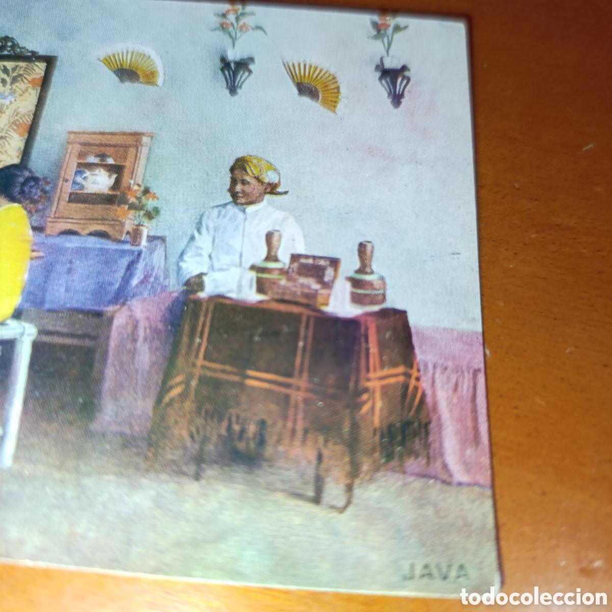 Postales: Singer,Java,antigua postal publicitaria principios S,XX - Foto 2