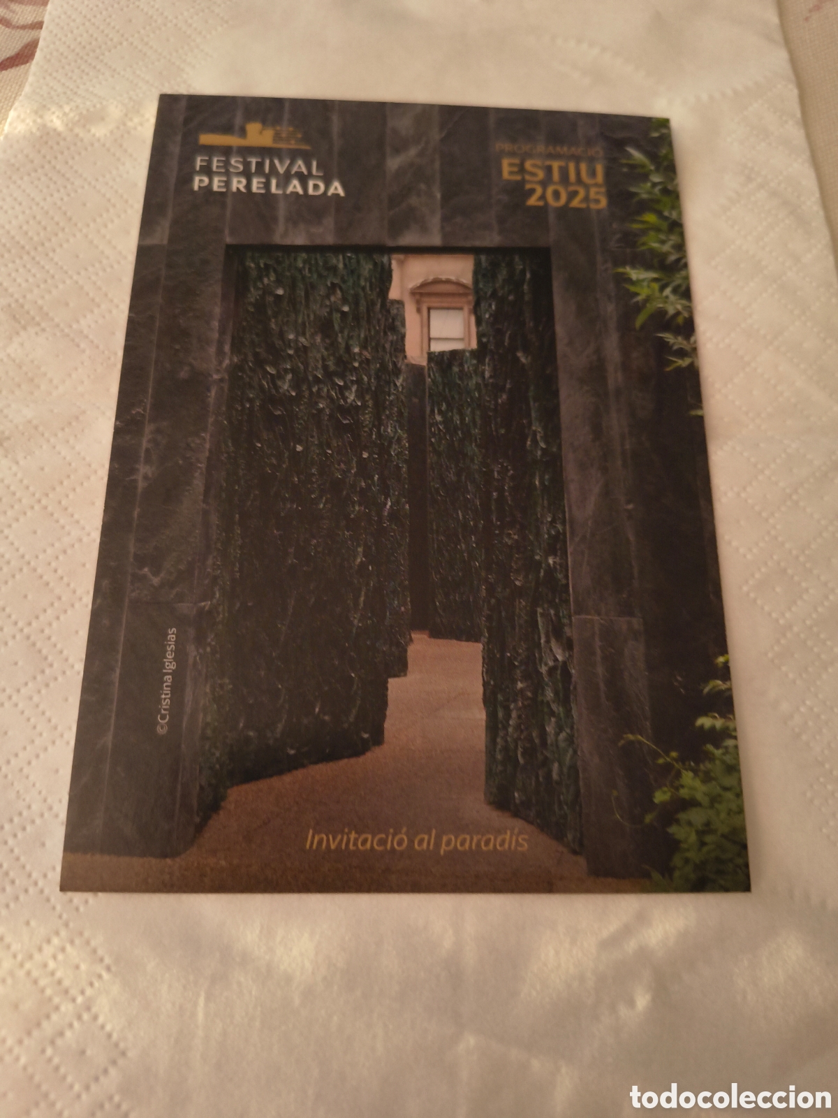 Postales: FESTIVAL DE PERELADA. SIMIL POSTAL - Foto 1