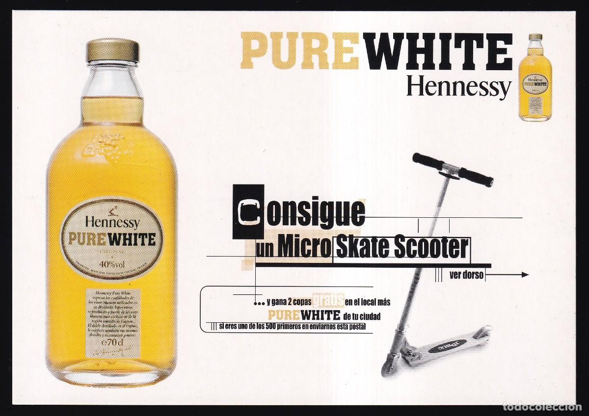 Postales: Alcohol. Cognac *Hennessy Pure White* Nueva. - Foto 1