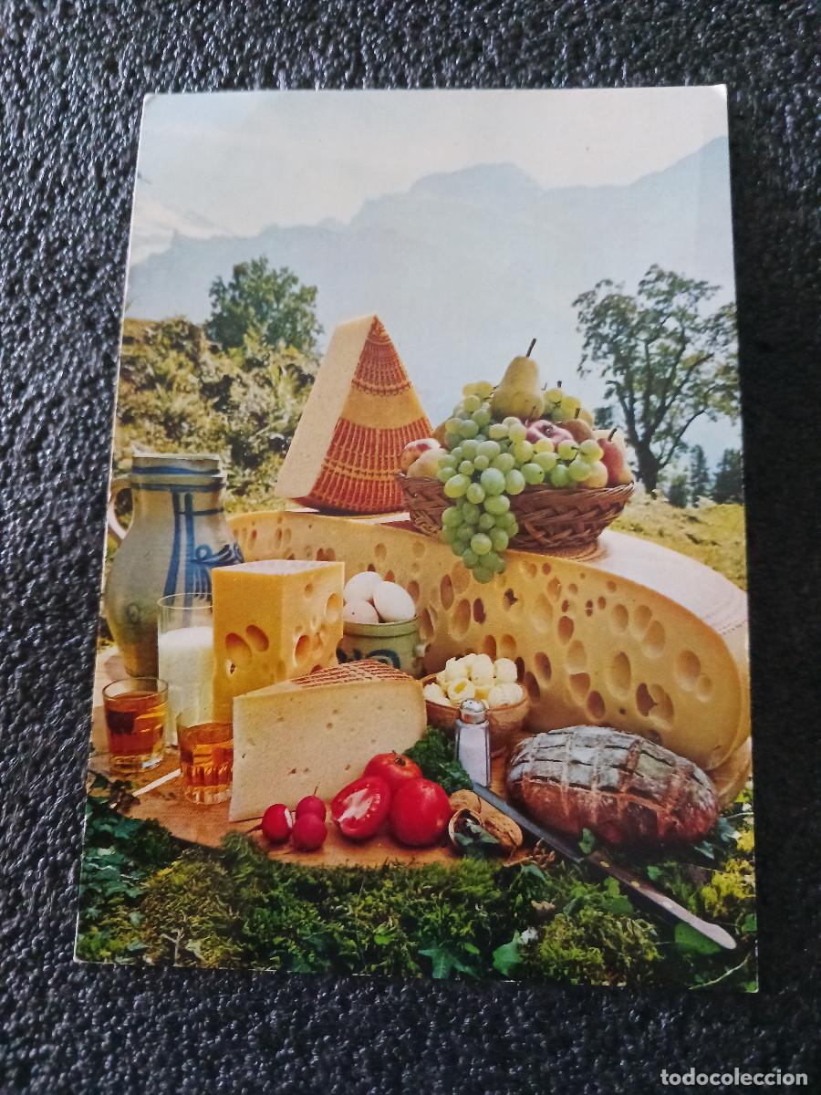 Postales: SUIZA, EL AUTENTICO QUESO - Foto 1