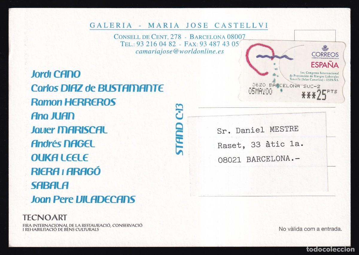 Postales: Barcelona. *Art Expo 2000* Circulada ATM. - Foto 2