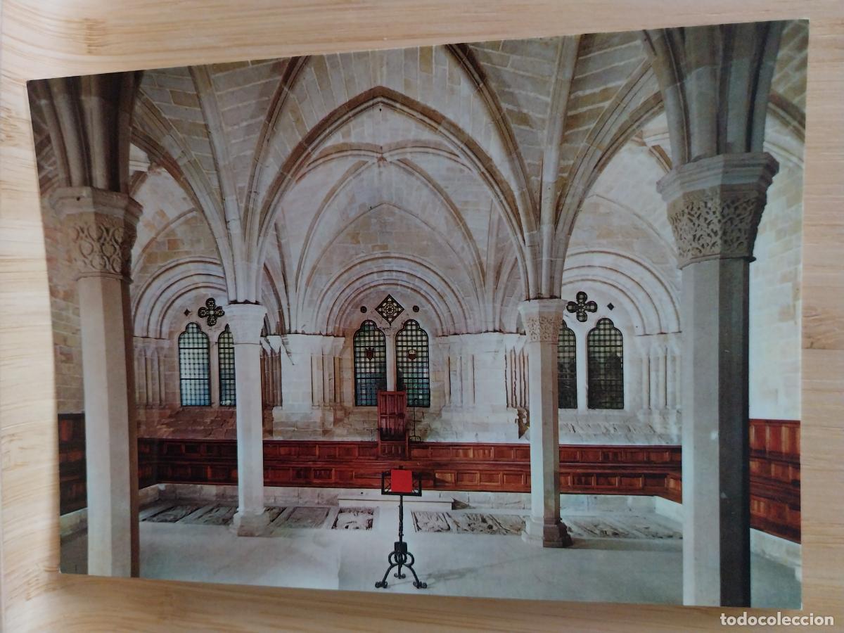 Postales: SALA CAPITULAR MONASTERIO POBLET ED RAYMOND 41 SC ORIGINAL VINTAGE - Foto 1
