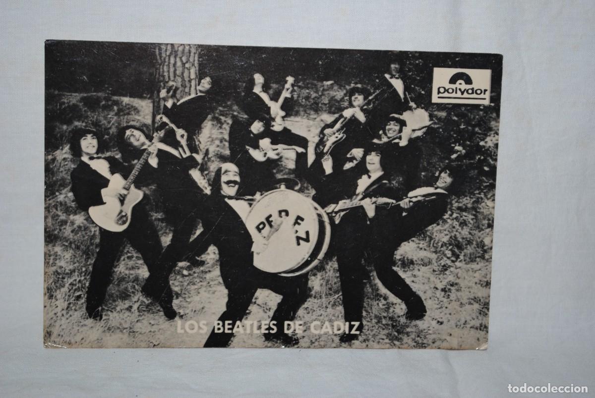 Postales: LOS BEATLES DE CADIZ . - Foto 1
