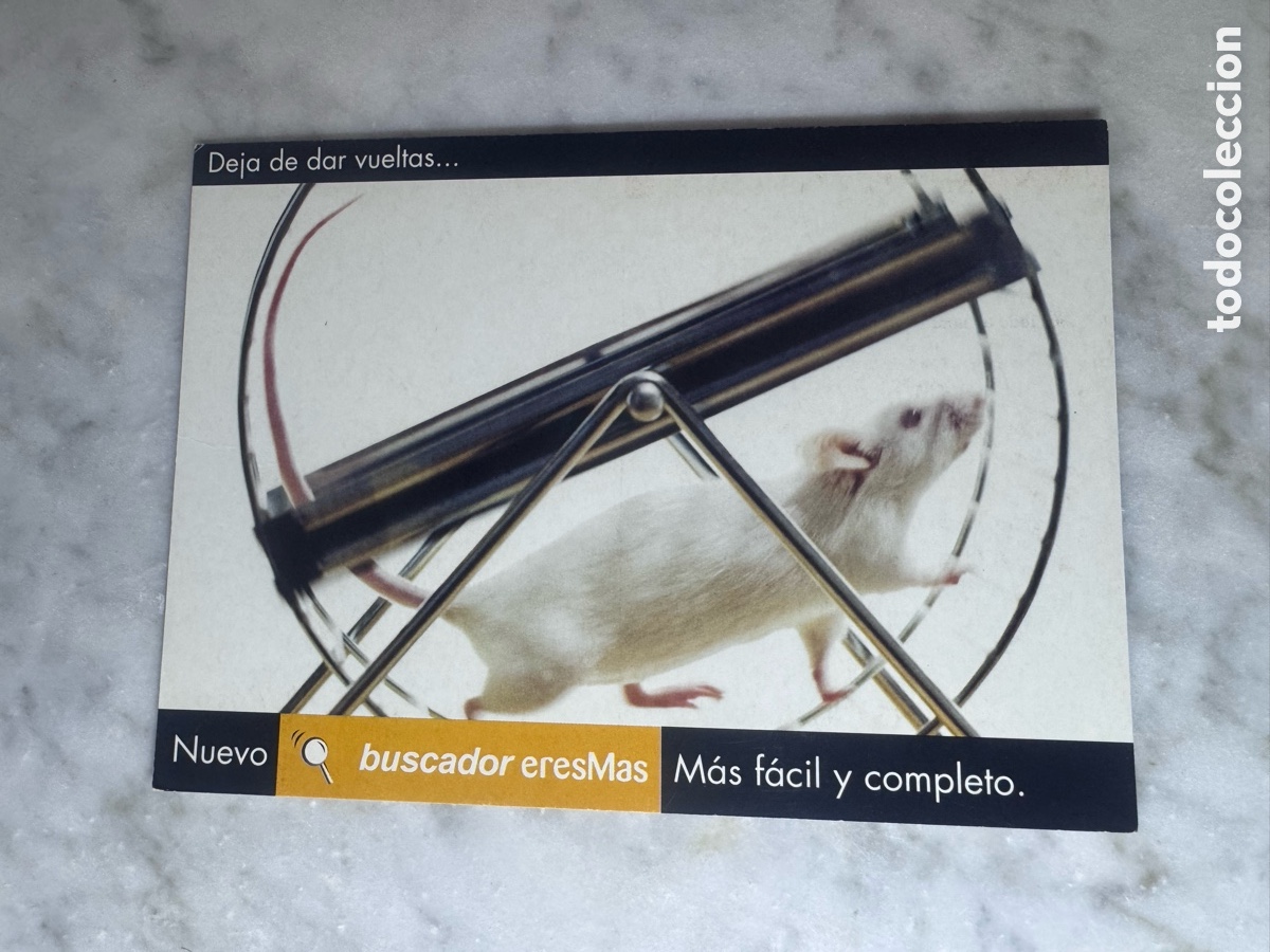 Postales: Postal publicidad buscador eresmas - Foto 1