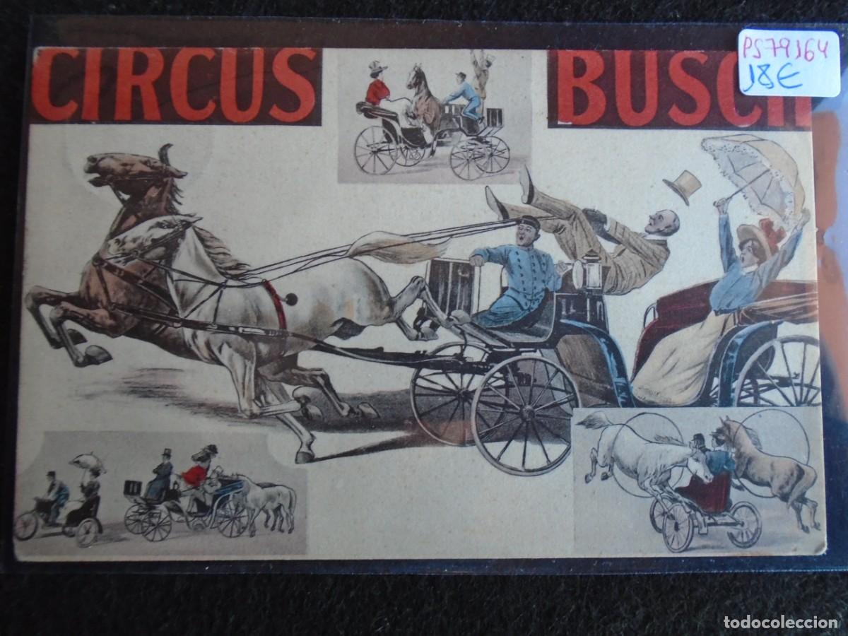 Postales: (PS-79164)POSTAL PUBLICITARIA CIRCUS BUSCH - Foto 2