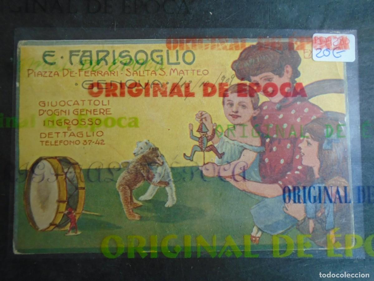 Postales: (PS-79280)POSTAL PUBLICITARIA E.FARISOGLIO - GENOVA - Foto 1