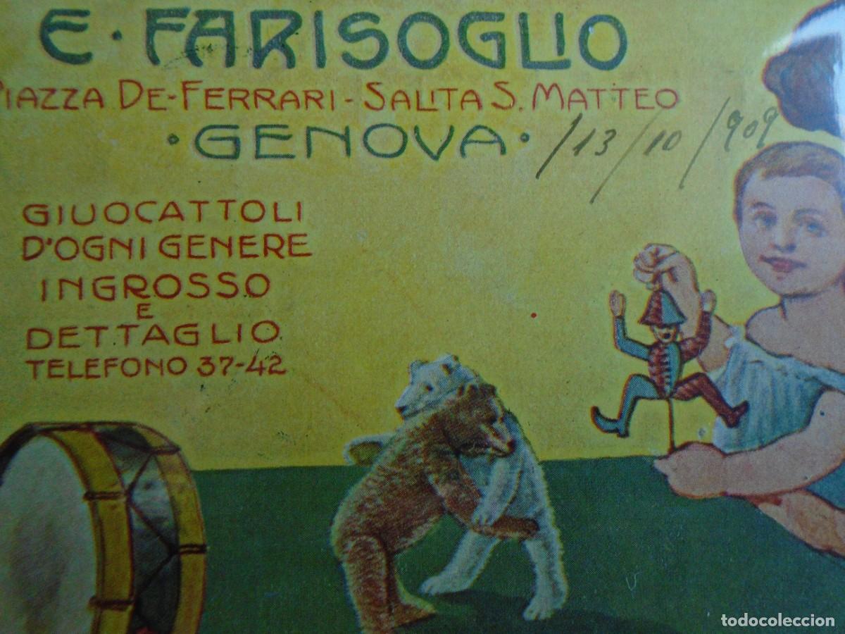 Postales: (PS-79280)POSTAL PUBLICITARIA E.FARISOGLIO - GENOVA - Foto 3