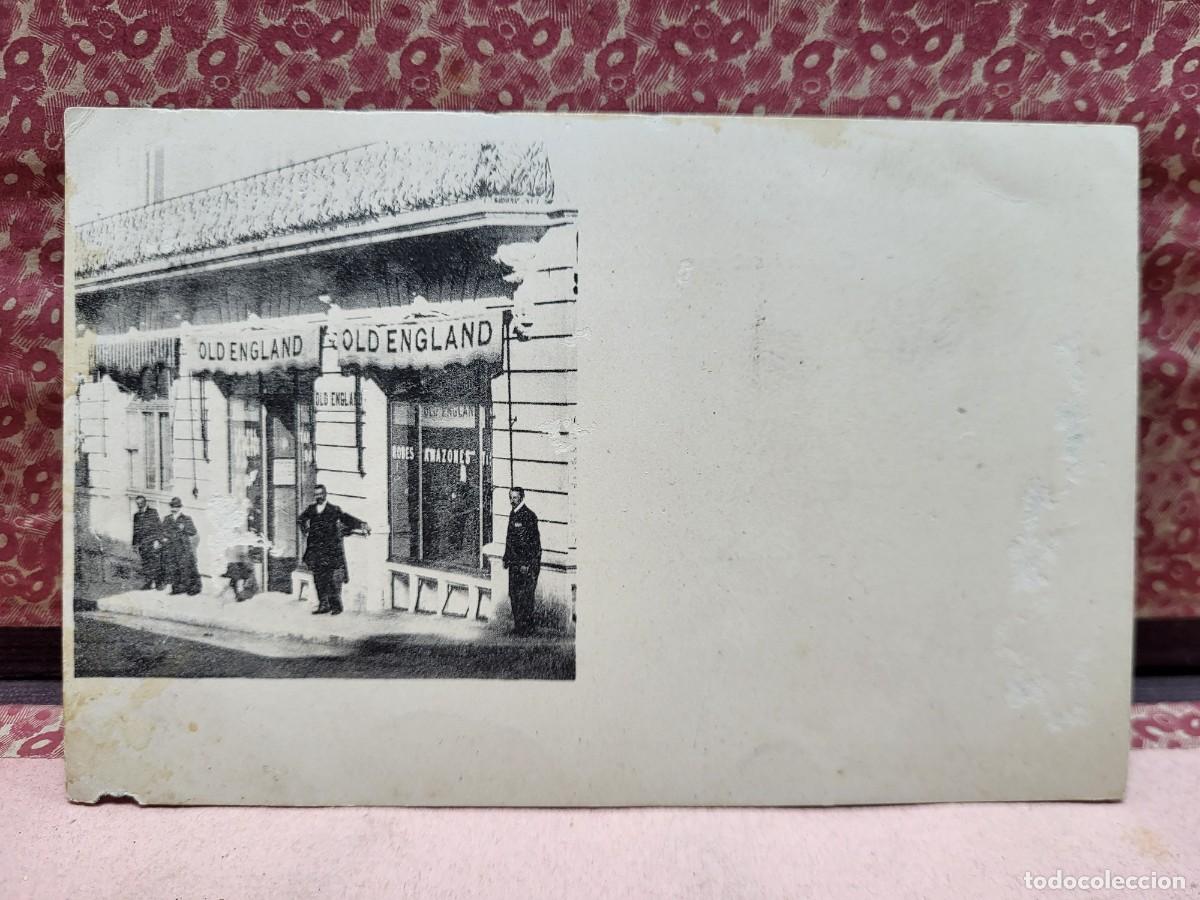 Postales: ANTIGUA POSTAL COMERCIO OLD ENGLAND PARIS ? - Foto 1