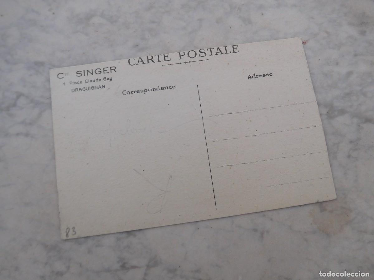 Postales: Postal propaganda maquinas de coser Singer - Foto 2