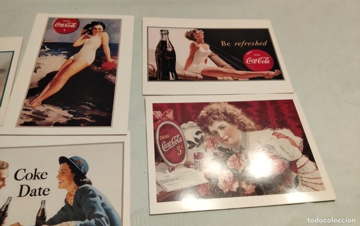 Postales: COCA -COLA 5 POSTALES DE PUBLICIDAD DE LA MARCA , SIN CIRCULAR - Foto 4