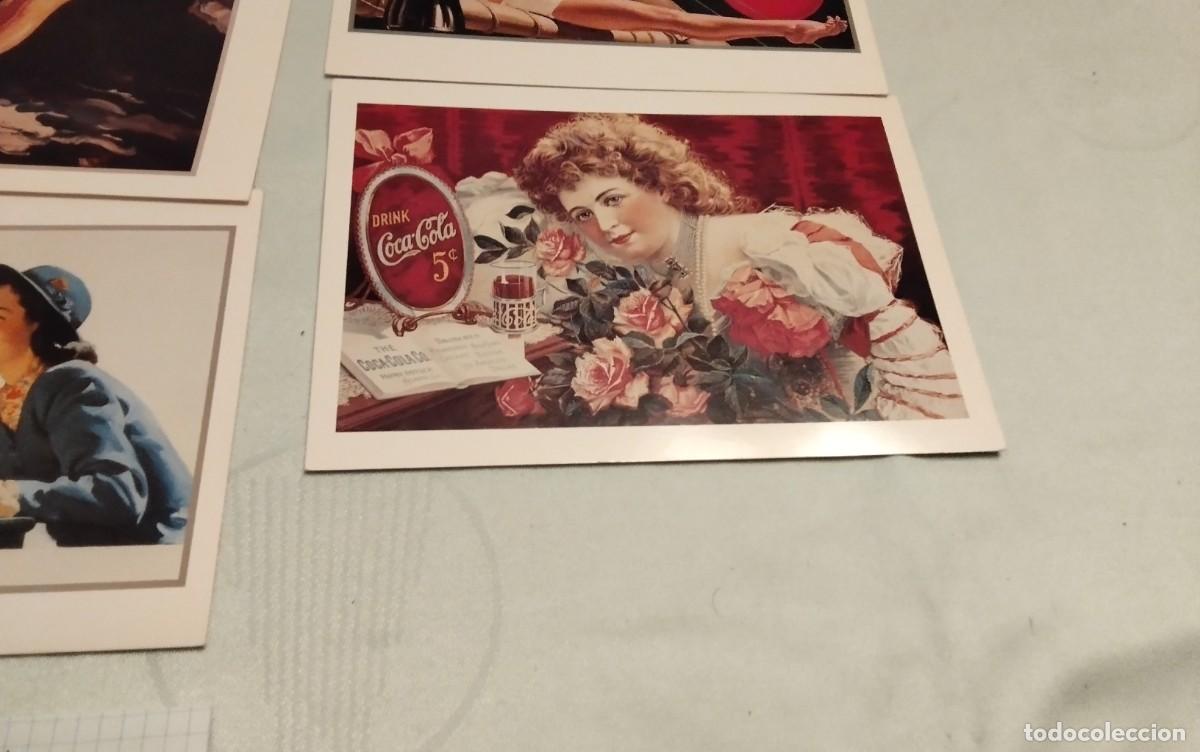 Postales: COCA -COLA 5 POSTALES DE PUBLICIDAD DE LA MARCA , SIN CIRCULAR - Foto 5