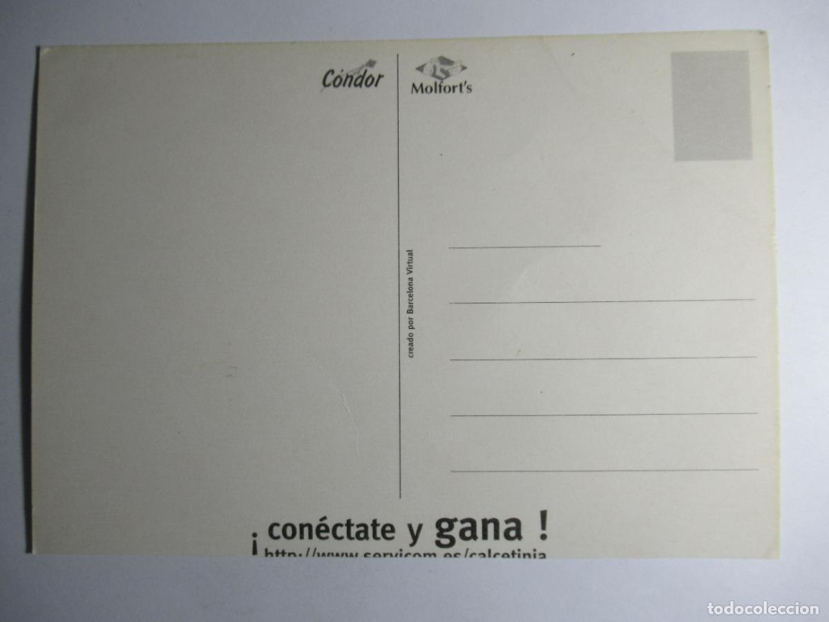 Postales: Postal Publicitaria Calcetinia - Foto 2