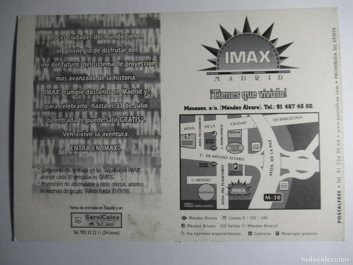 Postales: Imax - Madrid - 2 A&ntilde;os - Foto 2