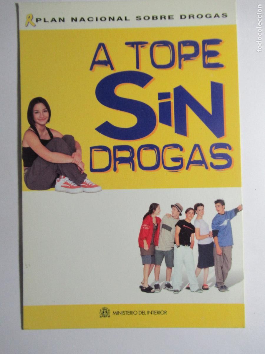 Postales: A Tope sin Drogas - Ministerio del Interior - Foto 1