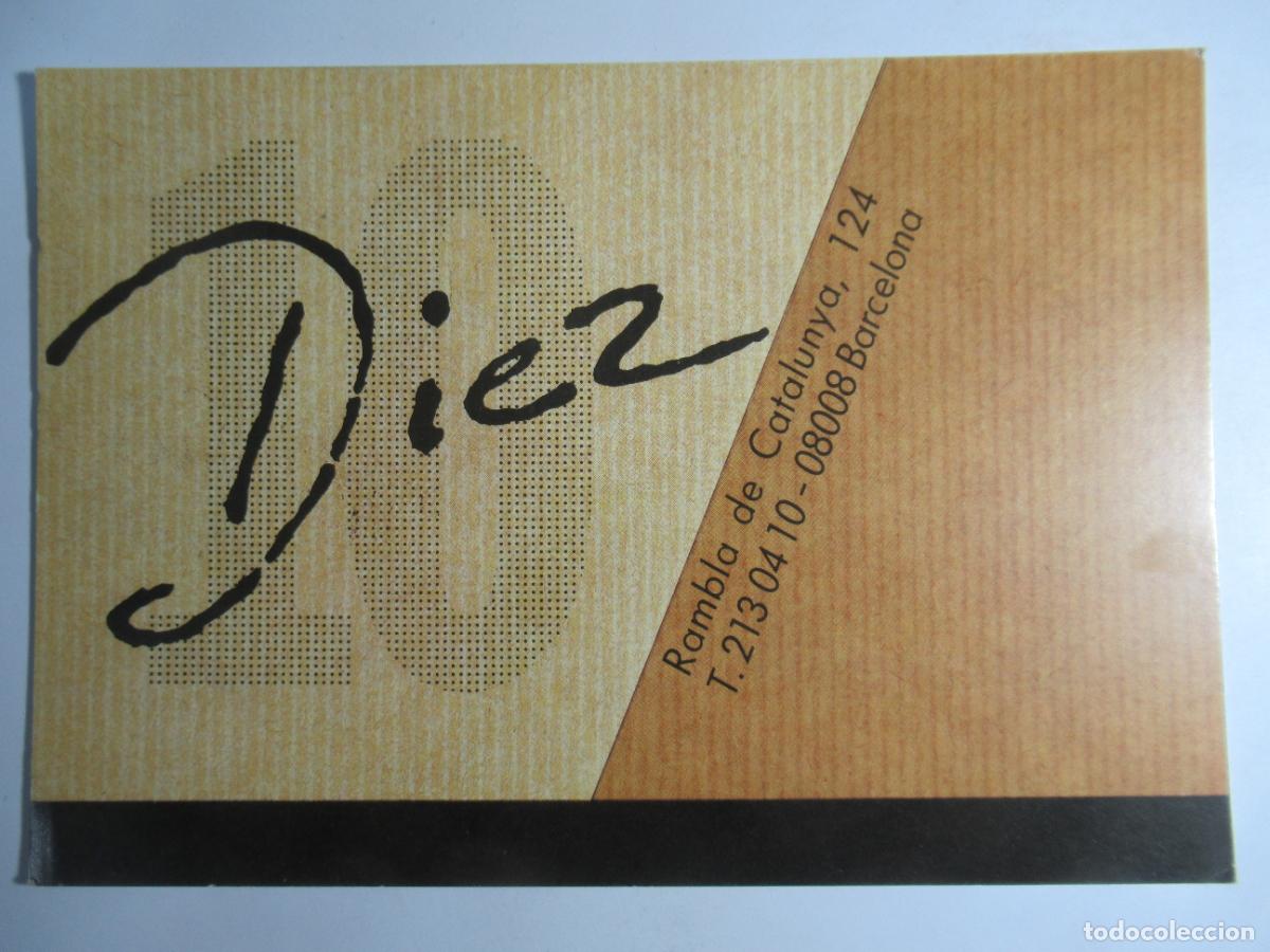Postales: Diez tienda de moda - Barcelona - Foto 1