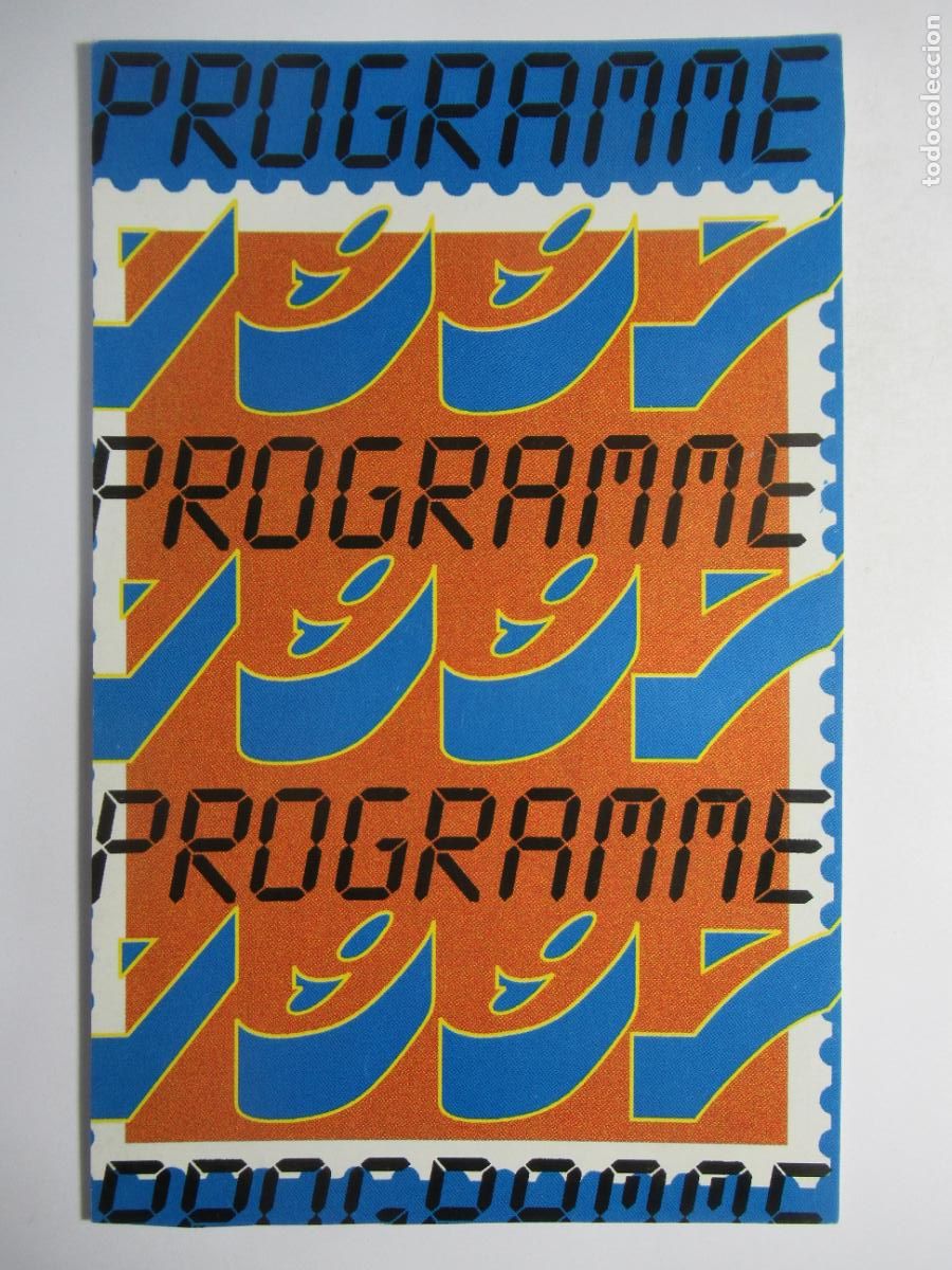 Postales: Postal publicitaria Programme - Foto 1
