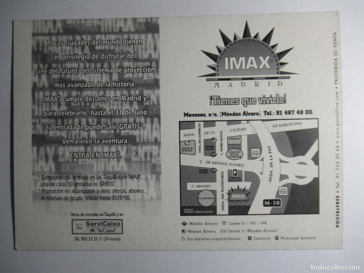 Postales: Imax - Madrid - 2 A&ntilde;os - Foto 2