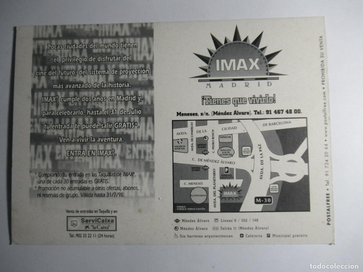 Postales: Imax - Madrid - 2 A&ntilde;os - Foto 2