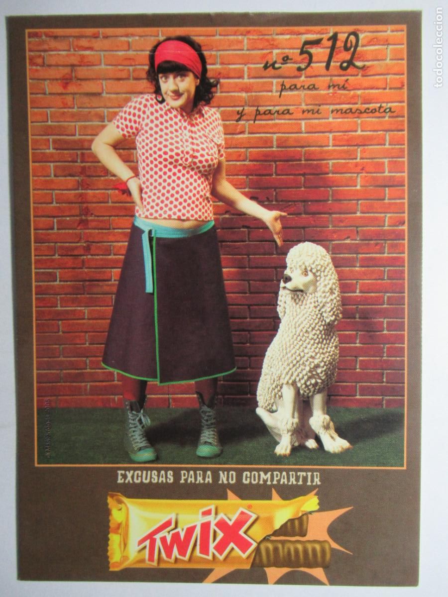 Postales: Chocolatinas Twix - S/C - Foto 1