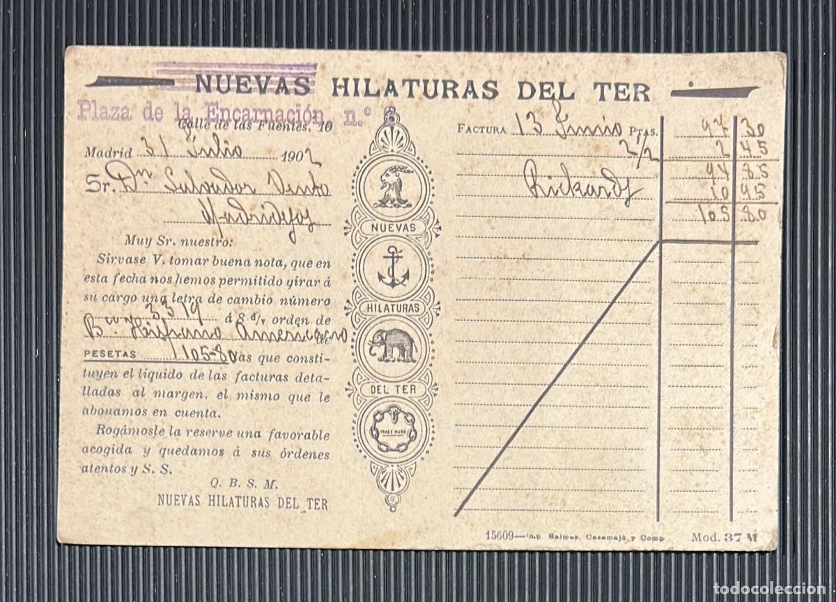 Postales: TARJETAS NUEVAS HILATURAS DEL TER - Foto 1