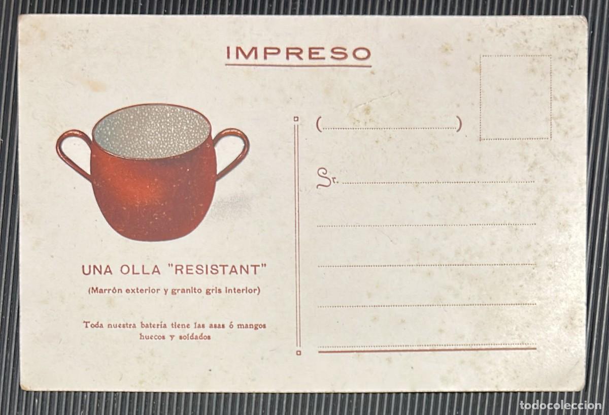 Postales: TARJETA POSTAL BATERIAS LE RESISTANT - Foto 2