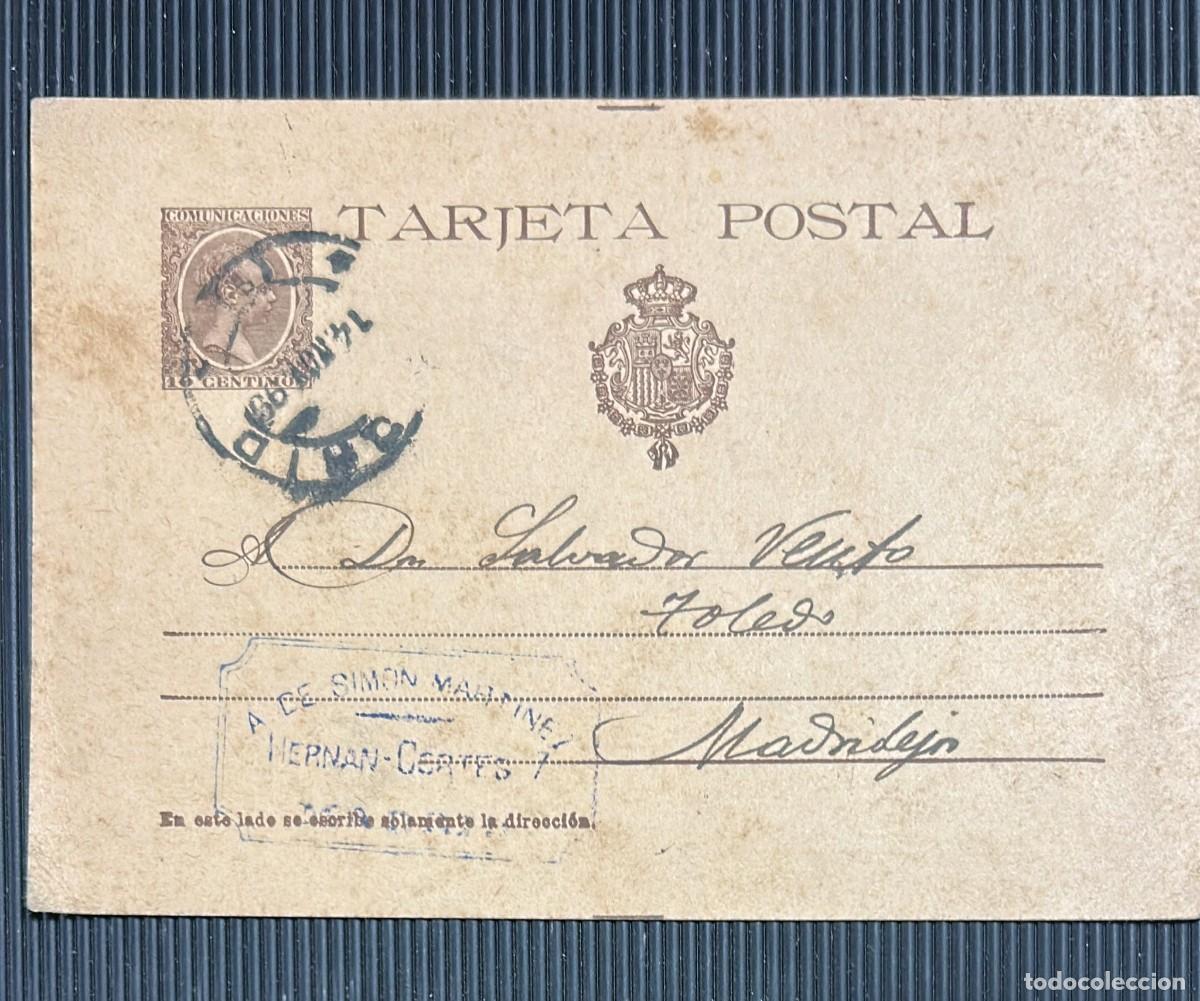 Postales: TARJETA POSTAL A. DE SIMON MARTINEZ - Foto 1