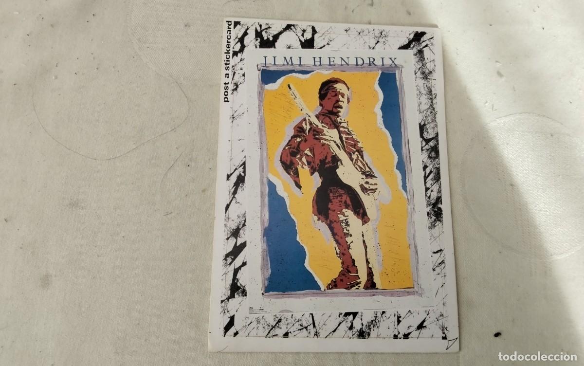 Postales: JIMI HENDRIX POSTAL PUBLICITARIA ANTIGUA - Foto 1