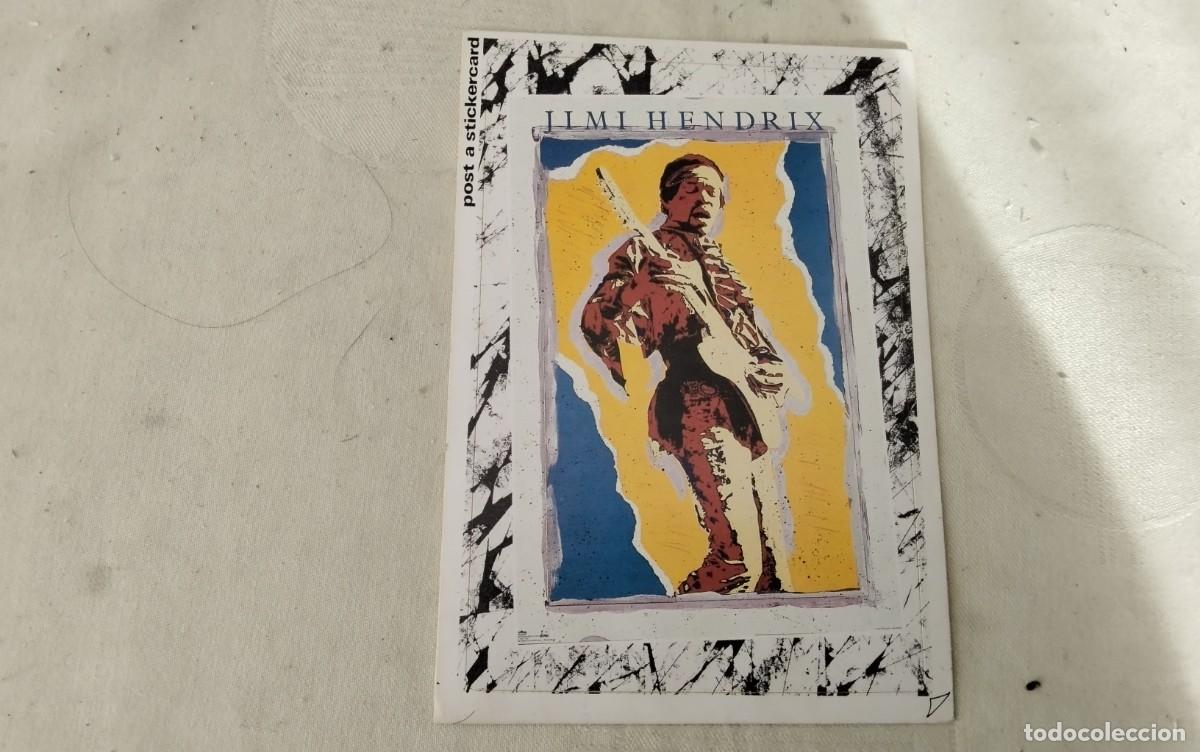 Postales: JIMI HENDRIX POSTAL PUBLICITARIA ANTIGUA - Foto 2