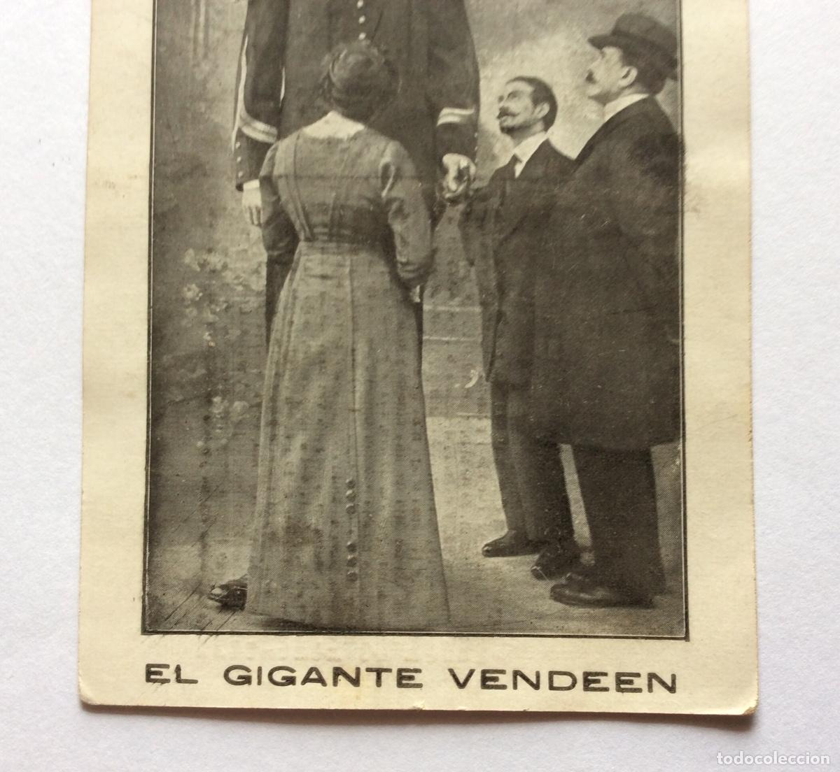 Postales: POSTAL CIRCO EL GIGANTE VENDEEN - Foto 4
