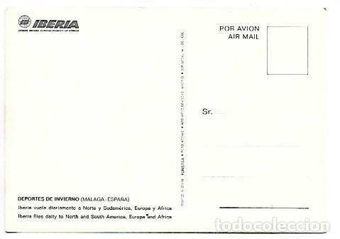 Postales: DEPORTES DE INVIERNO.- IBERIA - Foto 2